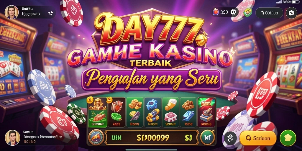 Screenshot utama <strong>DAY777</strong> menampilkan gameplay seru dengan grafik menawan.