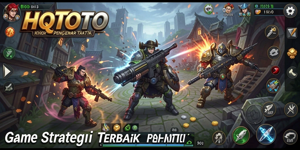Gameplay HQTOTO yang penuh strategi dan taktik.