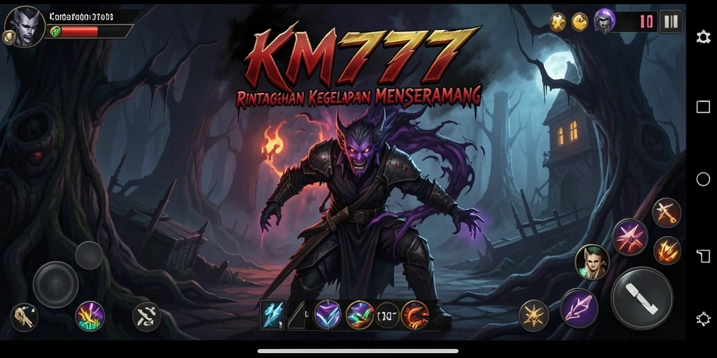 Gameplay KM777 yang mencekam dan menegangkan.