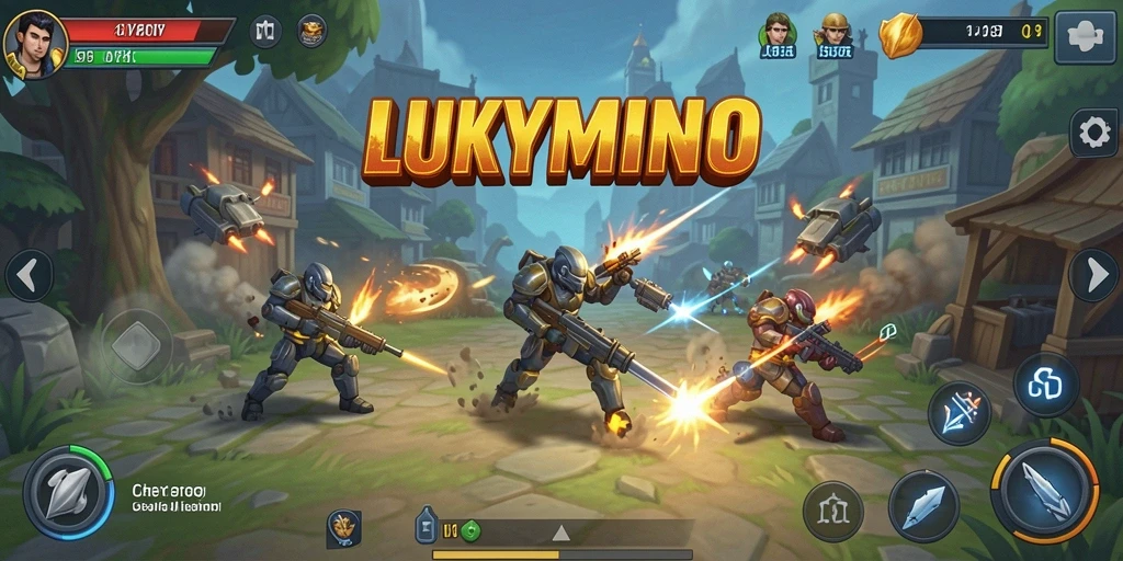 Gameplay intens LUKYMINO dengan strategi yang menantang.