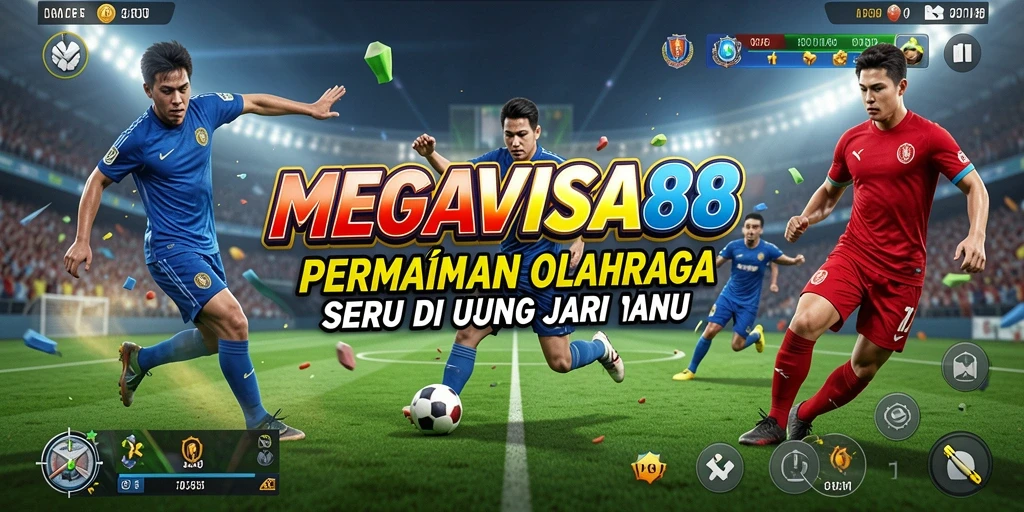 Tampilan menarik gameplay MEGAVISA88 dalam pertandingan olahraga.