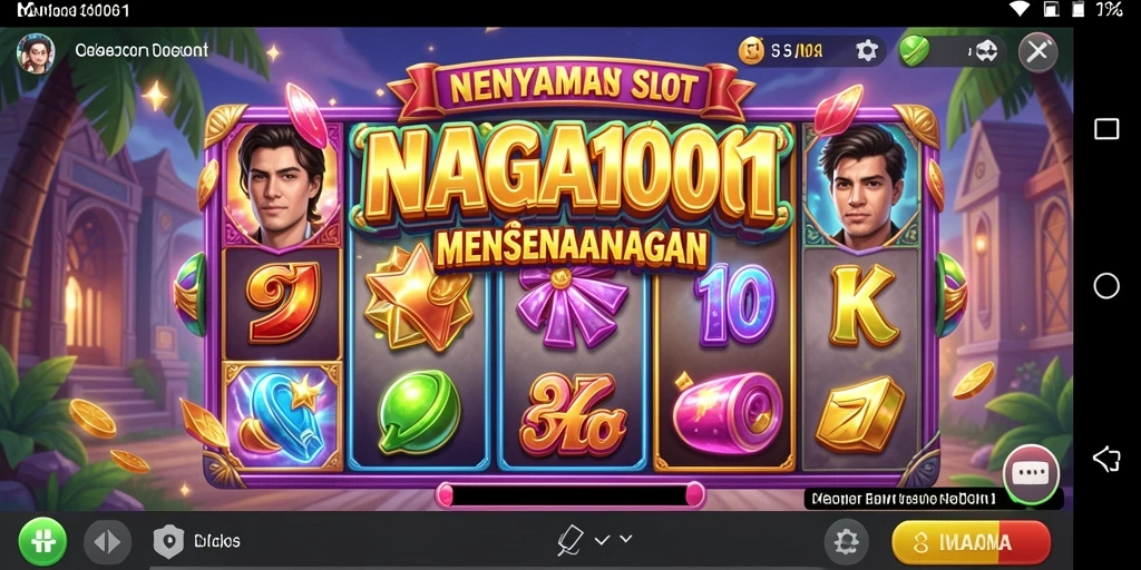 Tampilan menarik dari gameplay Slot NAGA1001 yang seru.