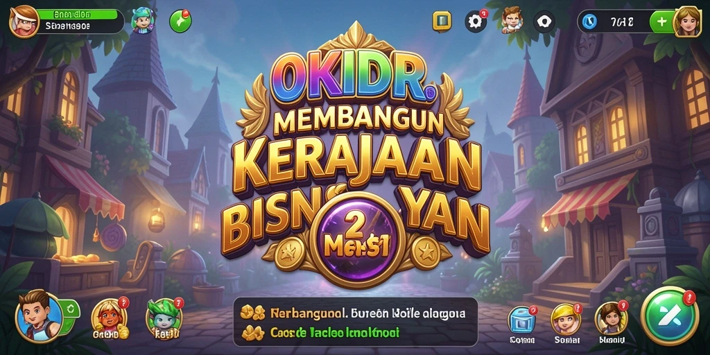 Tangkapan layar menunjukkan gameplay yang dinamis dalam OKIDR.
