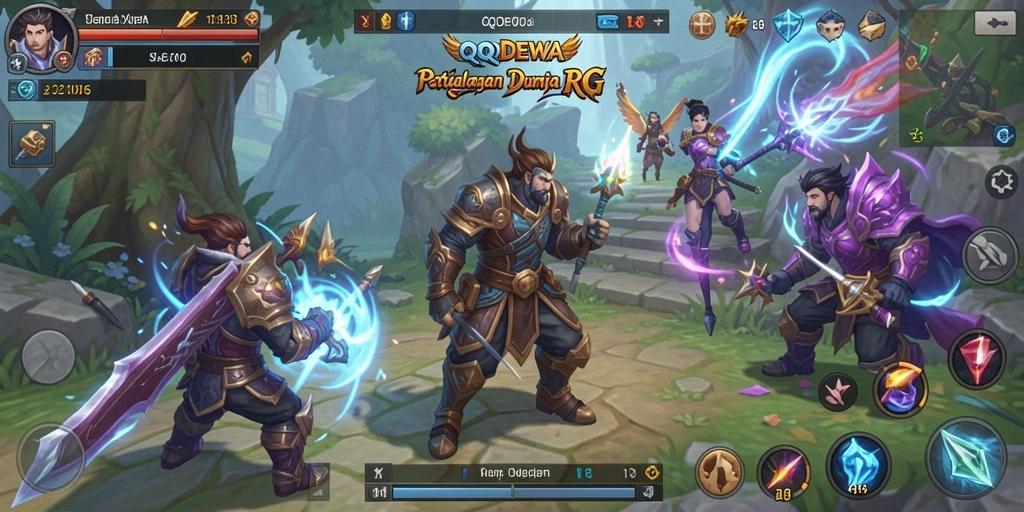 Gameplay QQDEWA yang menarik dan menantang.