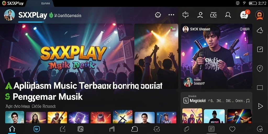 Tangkapan layar SXXPLAY menampilkan antarmuka pengguna yang menarik dan mudah dinavigasi.